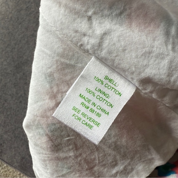 Lilly Pulitzer Buttercup Short Blue Haven Scalloped Hem - Picture 7 of 7